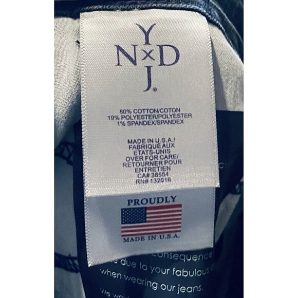 NYDJ Jeans Womens 12 Cheetah Print Leggging Gray Distressed Stretch Boho - Picture 5 of 8